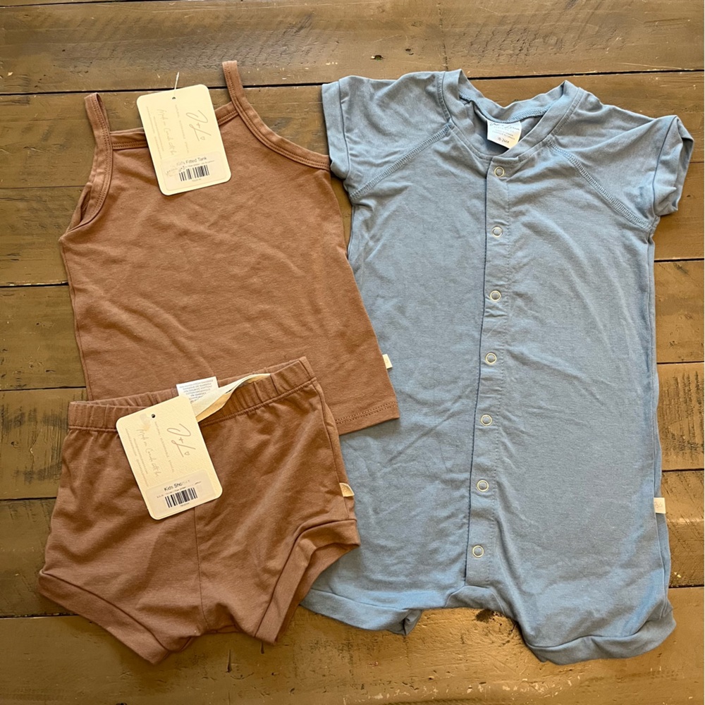 3pc 18-24M Jax & Lennon neutral summer lot